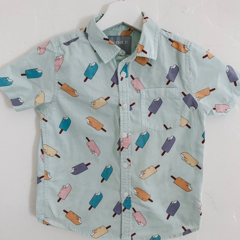 Popsicle Button Up. //